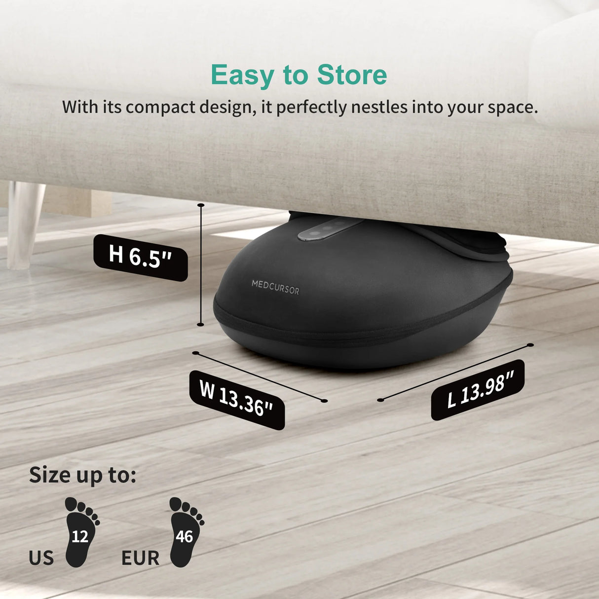 Shiatsu Electric Foot Massager With Heating Therapy