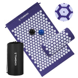 Acupressure Mat and Pillow Massage Set With Bag
