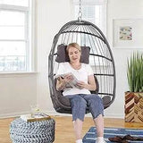 Indoor Outdoor Foldable Egg Swing Chair - XMSJ - Sleep Galleria