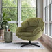 Ergonomic Swivel Living Room Chair with Metal Legs - ticify - Sleep Galleria
