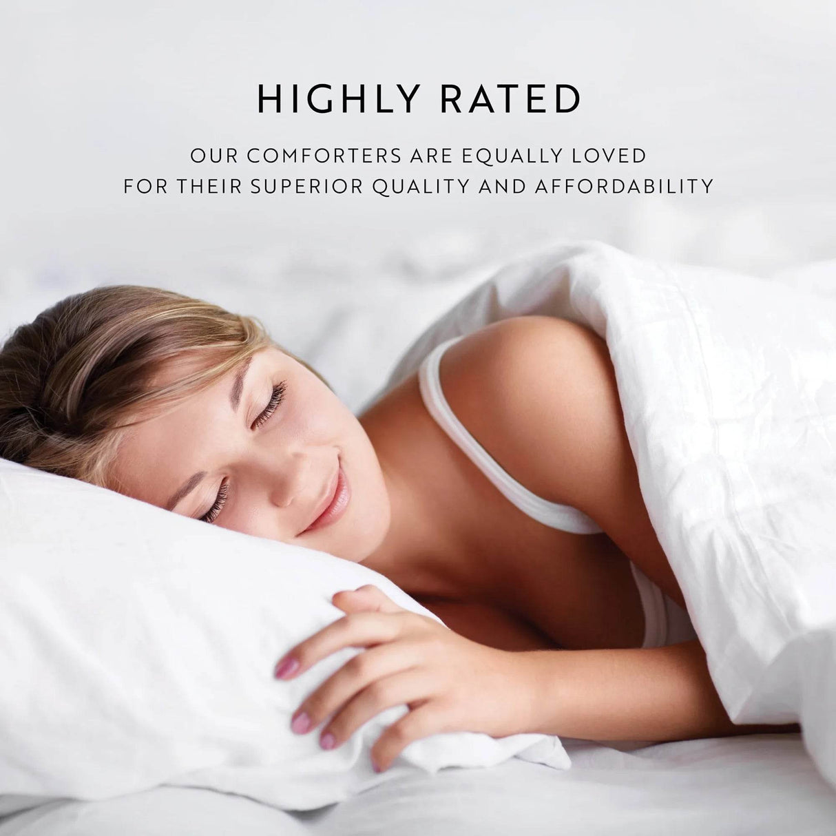 Soft Hypoallergenic Down Alternative Comforter - Calmora - Sleep Galleria