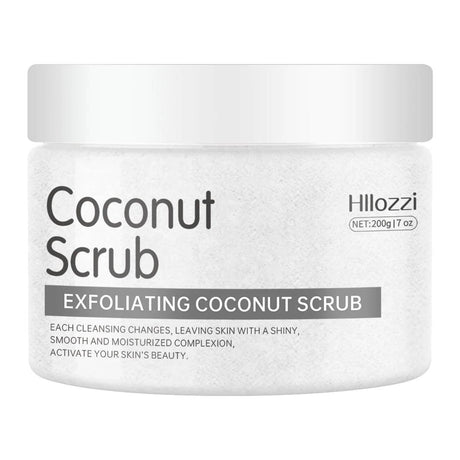 Himalayan Salt Turmeric Coconut Hydrating Face Body Scrub - Sleep Galleria