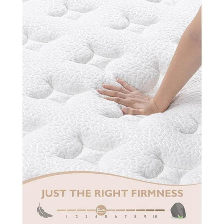 Medium Hybrid Pocket Spring Mattress 14 Inch - BedStory - Sleep Galleria