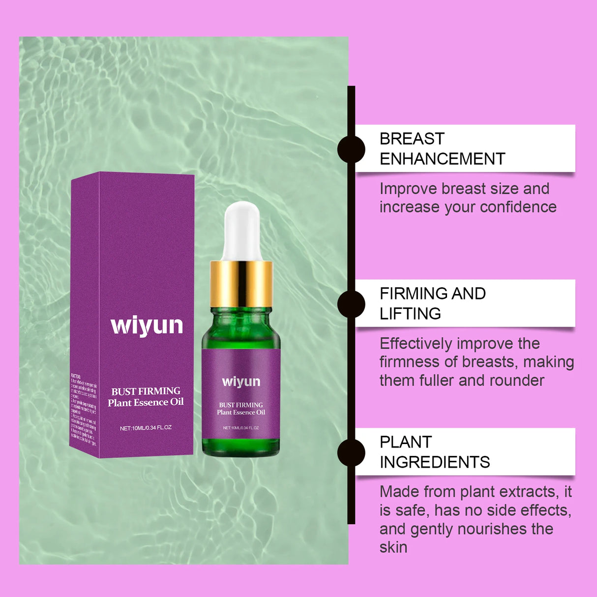 Bust Firming Chest Care Massage Oil
