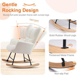 Teddy Upholstered Nursery Rocking Chair - Sleep Galleria