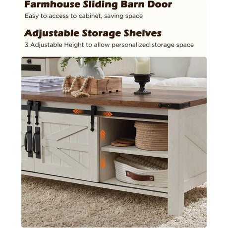 Farmhouse Lift-Top Coffee Table - Sleep Galleria