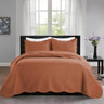 3-Piece Reversible Microfiber Quilt Bedding Set - Sleep Galleria