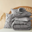 7-Piece Extra Soft Polyester Comforter Bedding Set - Sleep Galleria