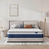 Medium Firm 10-Inch Lavender Memory Foam Hybrid Mattress - Sleep Galleria