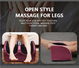 Electric Heated Foot And Leg Kneading Massage Device