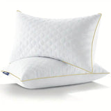 Set of 2 Soft Hypoallergenic Neck Pillows - Sleep Galleria