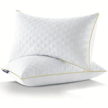 Set of 2 Soft Hypoallergenic Neck Pillows - BedStory - Sleep Galleria