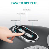 Electric Foot Massager Heating Air Compression Shiatsu Therapy - Sleep Galleria