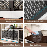Double Dog Crate Furniture Heavy Duty Chew-Resistant Indoor