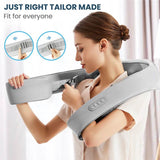 Shiatsu Heated Deep Kneading Neck And Shoulder Massager - Sleep Galleria