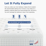 Medium Hybrid Memory Foam Pocket Spring Mattress - BedStory - Sleep Galleria