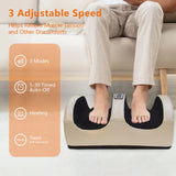 Electric Heated Foot And Leg Kneading Massage Device