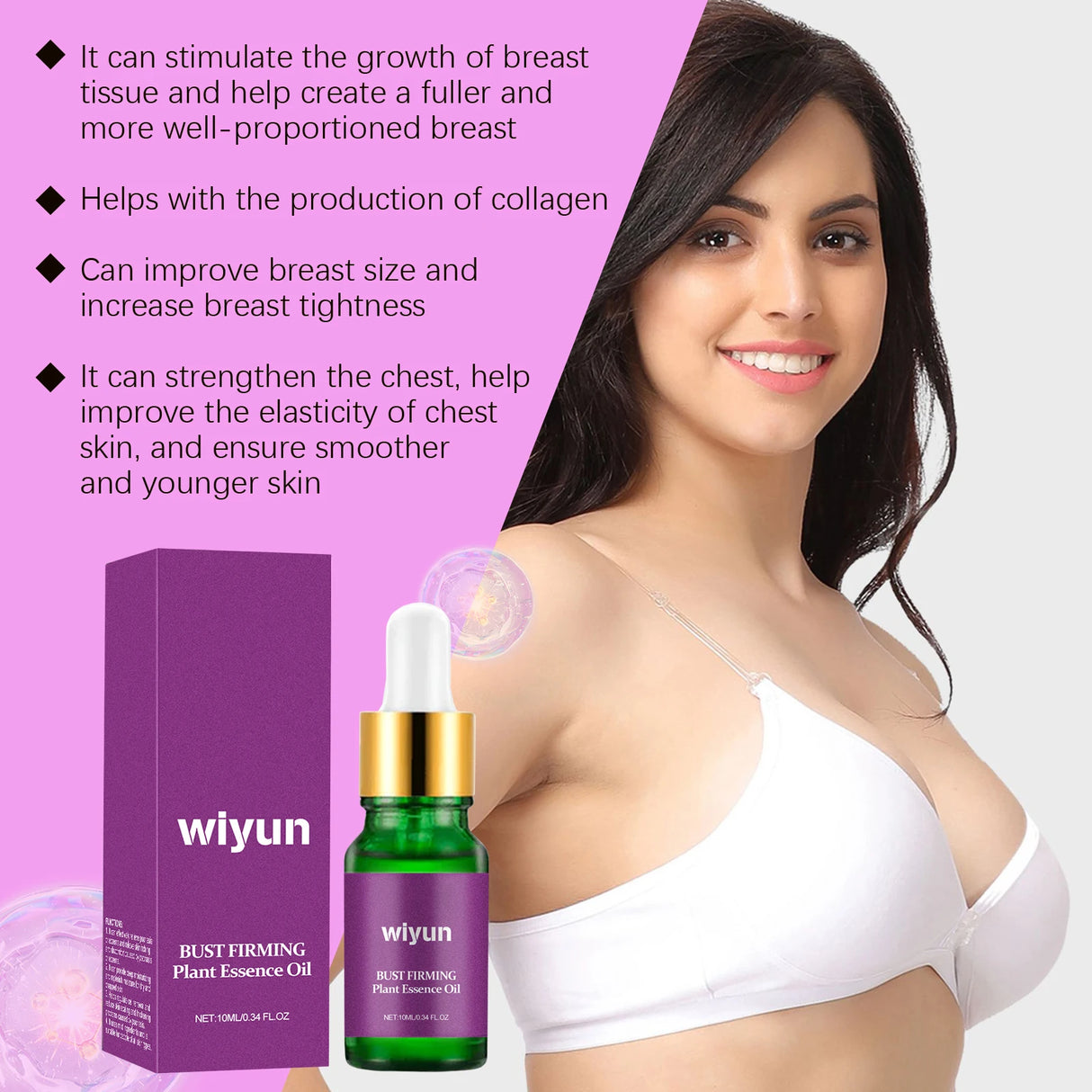 Bust Firming Chest Care Massage Oil