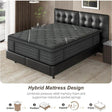 Extra Firm Memory Foam Hybrid Mattress - ANGDUO - Sleep Galleria