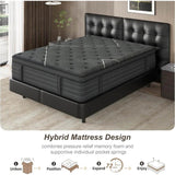 Extra Firm Memory Foam Hybrid Mattress - ANGDUO - Sleep Galleria