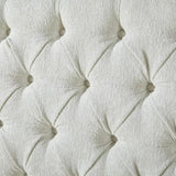 Chenille Upholstered Sleigh Bed Frame - Sleep Galleria
