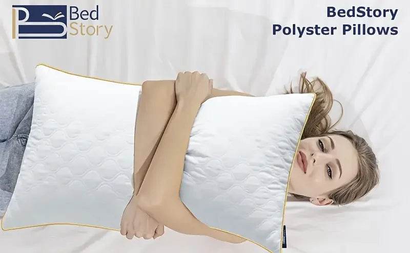 Set of 2 Soft Hypoallergenic Neck Pillows - Sleep Galleria