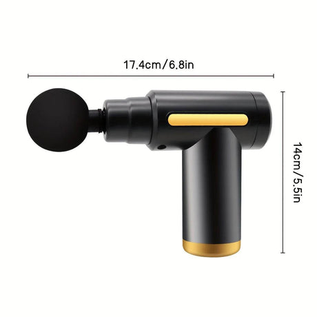 Portable Electric Digital Fascia Gun Massager With Led Display - Calmora - Sleep Galleria