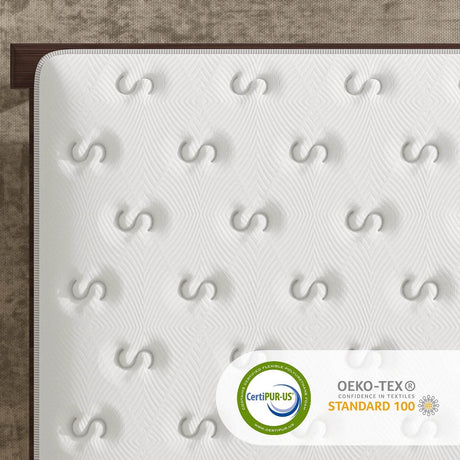 Medium 14 - Inch Hybrid Gel Memory Foam Mattress - BedStory - Sleep Galleria