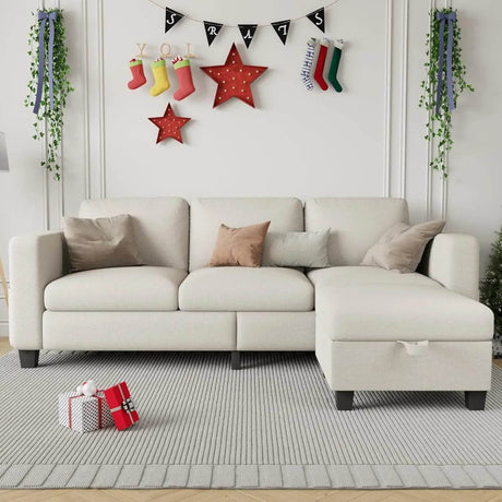 L - Shaped Modular Sectional Sofa With Storage - XMSJ - Sleep Galleria
