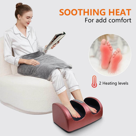 Electric Heating Foot Leg Kneading Massage Device - Slumberine - Sleep Galleria