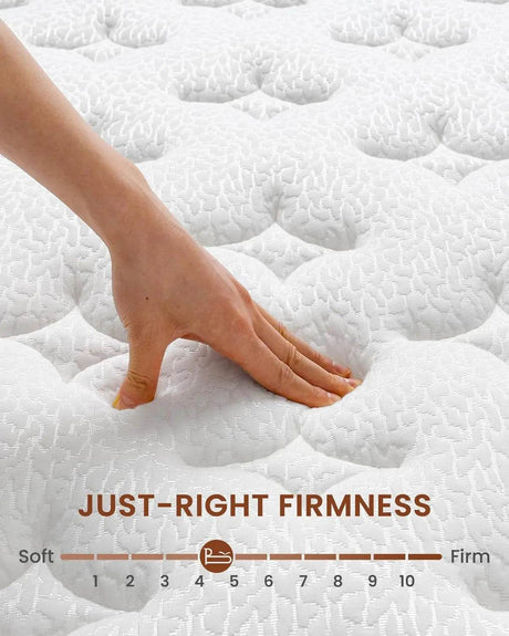 Medium Hybrid Gel Memory Foam Mattress - BedStory - Sleep Galleria