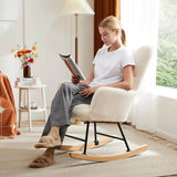 Teddy Upholstered Nursery Rocking Chair - Sleep Galleria