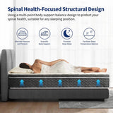 Medium Hybrid Gel Foam Pocket Spring Mattress - Sleep Galleria