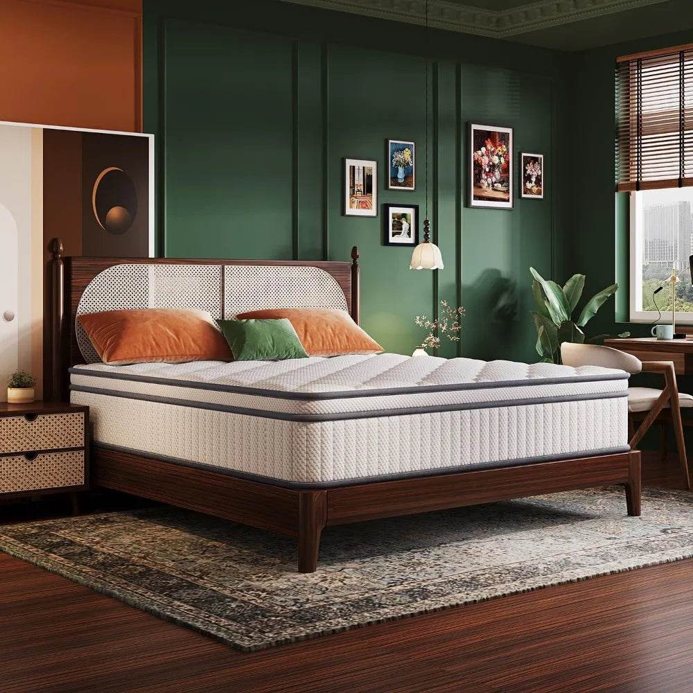 Medium Gel Memory Foam Hybrid Mattress - Sleep Galleria