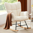Teddy Upholstered Nursery Rocking Chair - Sleep Galleria