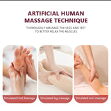 Electric Heated Foot And Leg Kneading Massage Device