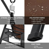 Outdoor Patio Swing with Adjustable Canopy - Sleep Galleria