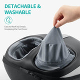 Shiatsu Foot Massager Machine with Heat Air Compression - Sleep Galleria