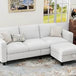 Modern Convertible L Shaped Sectional Sofa - Calmora - Sleep Galleria