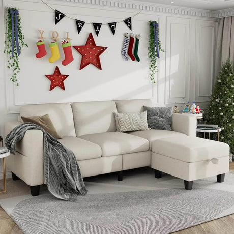 L - Shaped Modular Sectional Sofa With Storage - XMSJ - Sleep Galleria