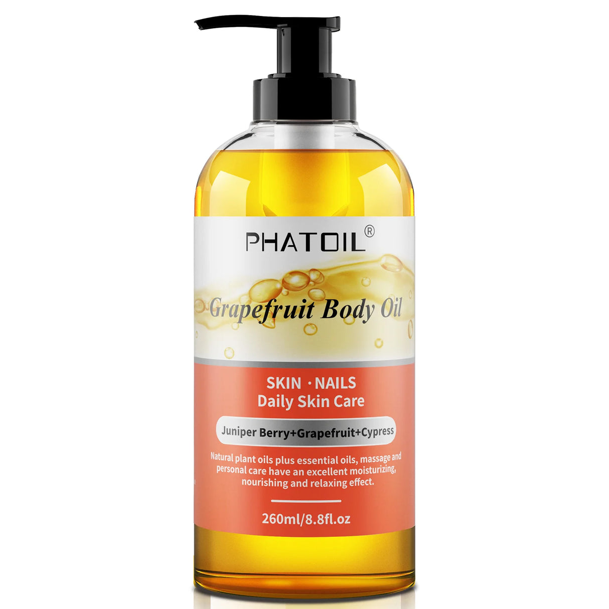 260ml Pure Essential Oil Body Massage Oil