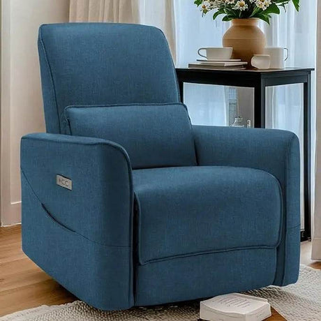 Power Rocker Swivel Electric Recliner Chair - Calmora - Sleep Galleria