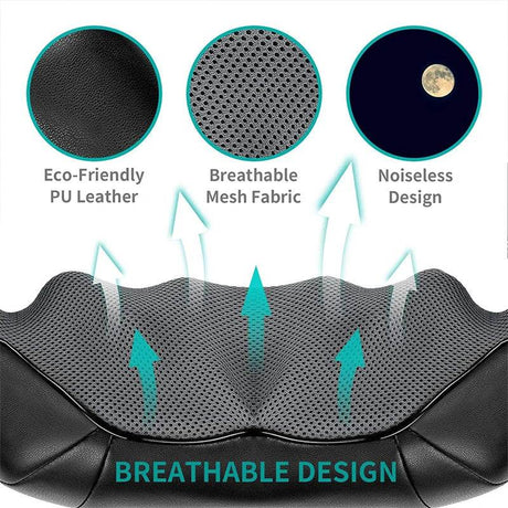 Deep Tissue Shiatsu Neck Shoulder Massage Device - Sleep Galleria