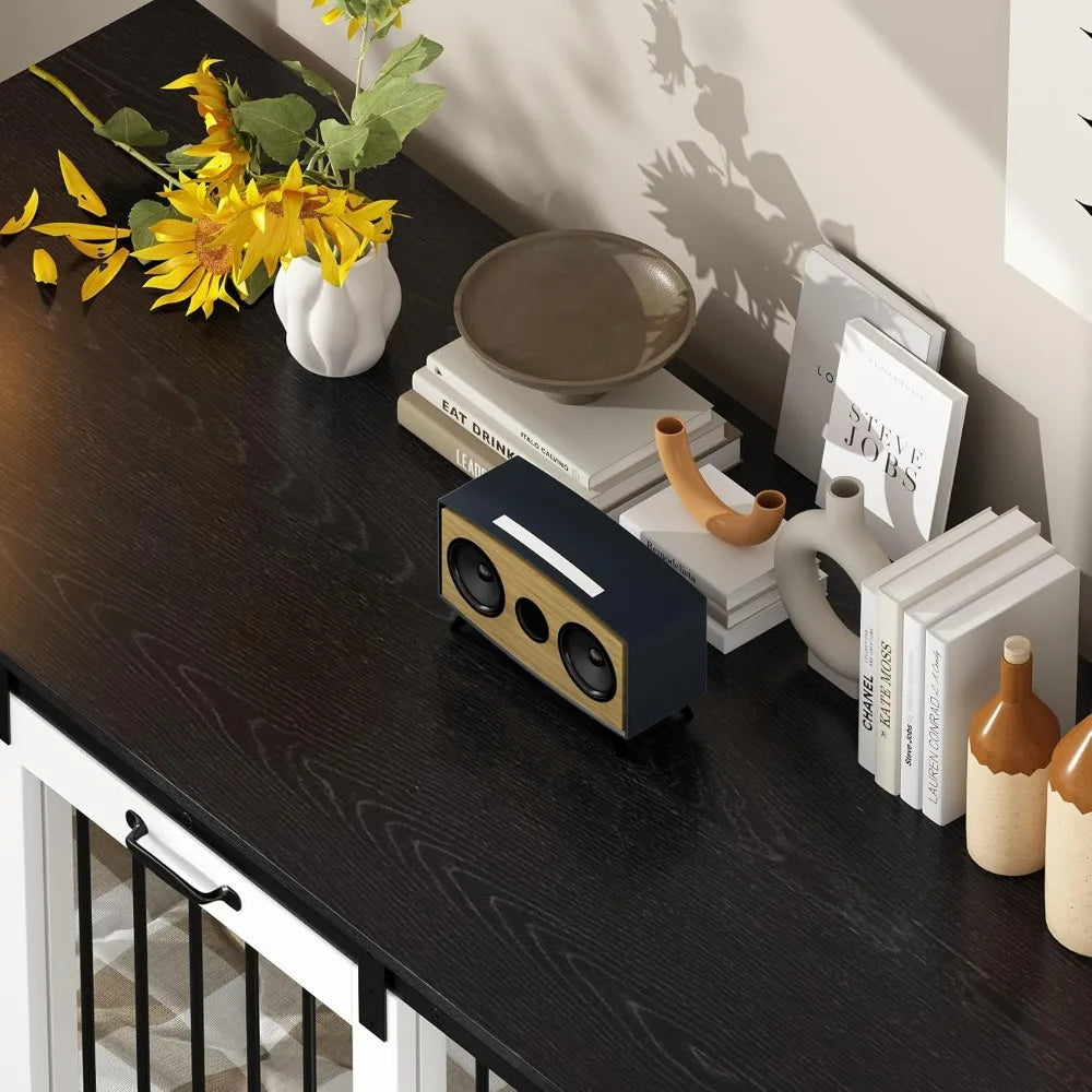 Extra Large Indoor Heavy Duty Furniture-Style Dog Crate