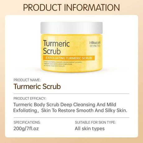 Turmeric Deep Cleansing Hydrating Body Cream 200g - Sleep Galleria