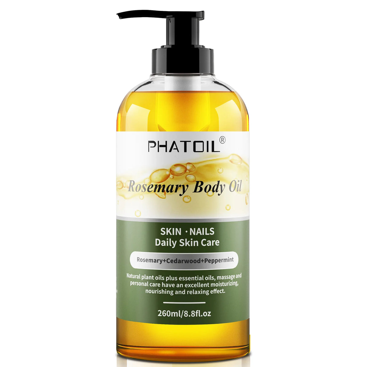 260ml Pure Essential Oil Body Massage Oil