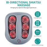 Shiatsu Electric Foot Massager With Heating Therapy