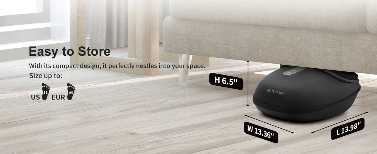 Shiatsu Electric Foot Massager With Heating Therapy