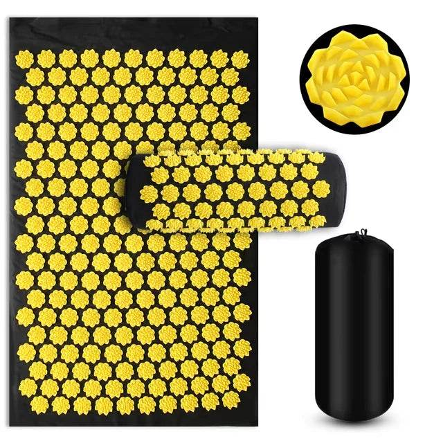 Acupressure Massage Mat With Cushion And Pillow Set - Sleep Galleria