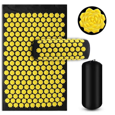 Acupressure Massage Mat With Cushion And Pillow Set - Sleep Galleria